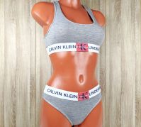 Набор стринги шорты топ Calvin Klein tsh02 - вид 2 миниатюра